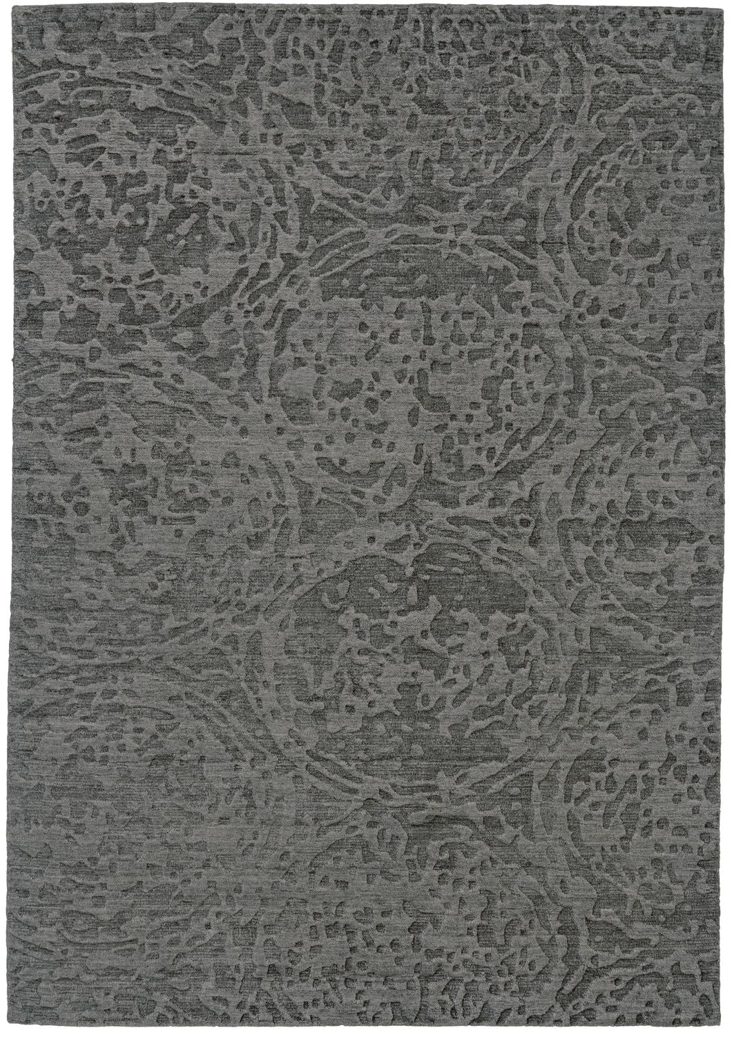 Ananya Hand Woven Gray Rug by BD Fine