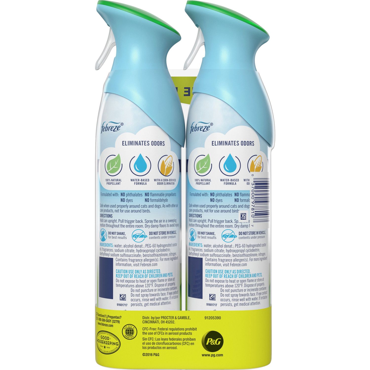 Air Freshener Spray by Procter and Gamble PGC97810CT