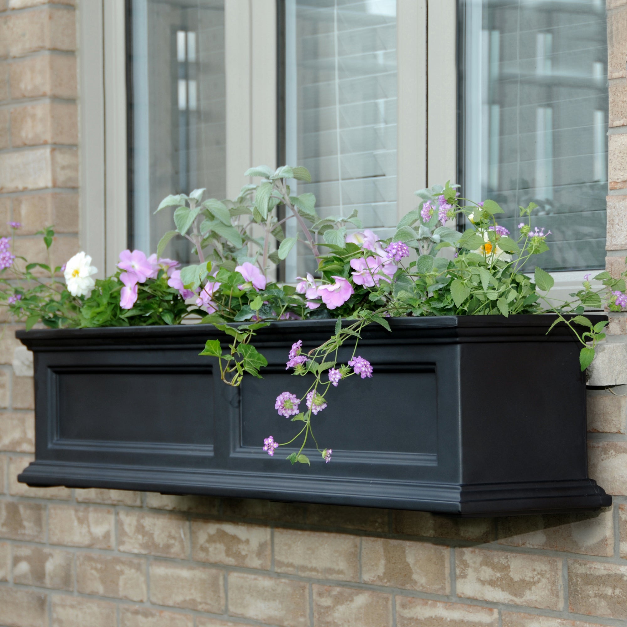 Mayne Fairfield Window Box 4FT - Black