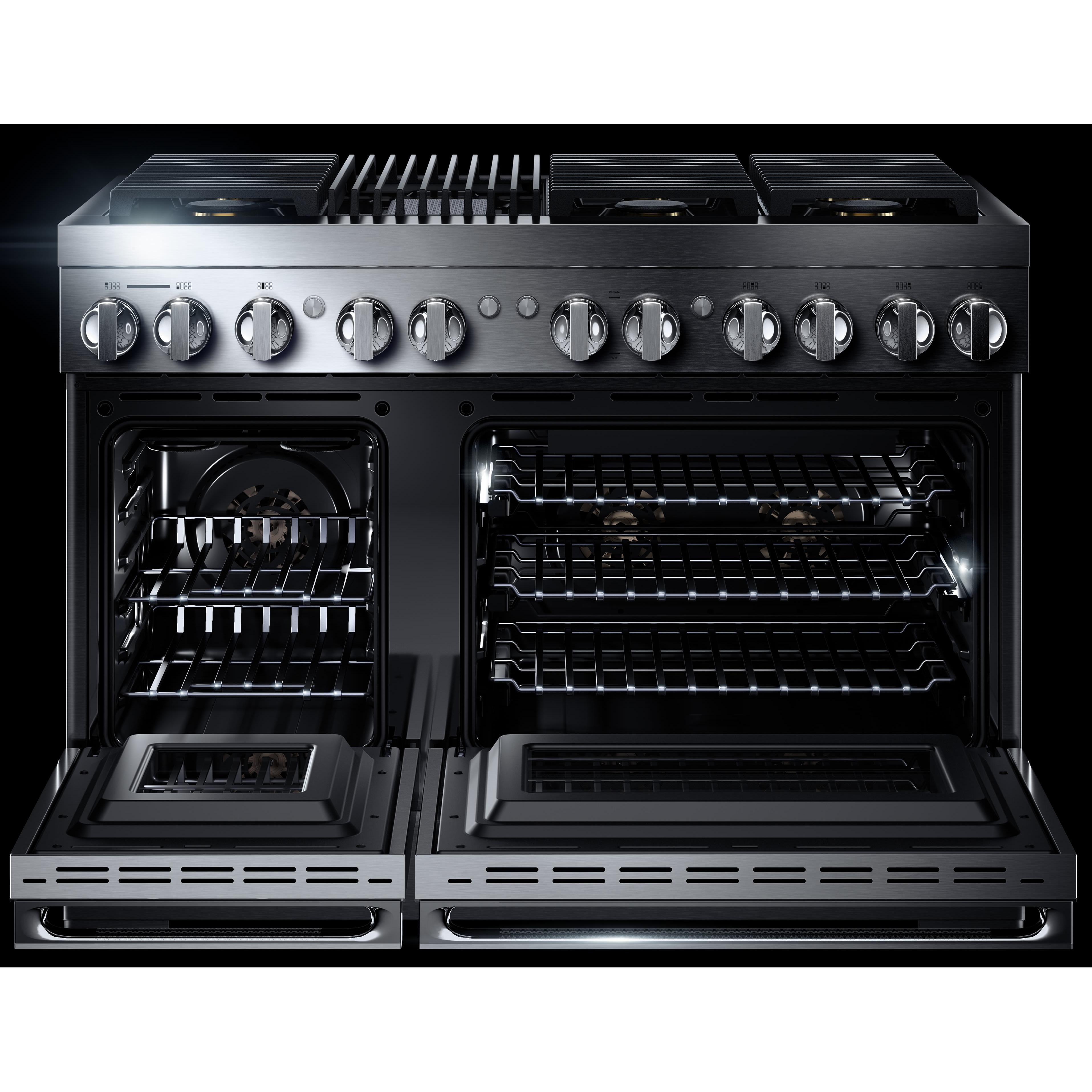 JennAir 48-inch Freestanding Dua-Fuel Range with JennAir® Culinary Center JDRP648HM