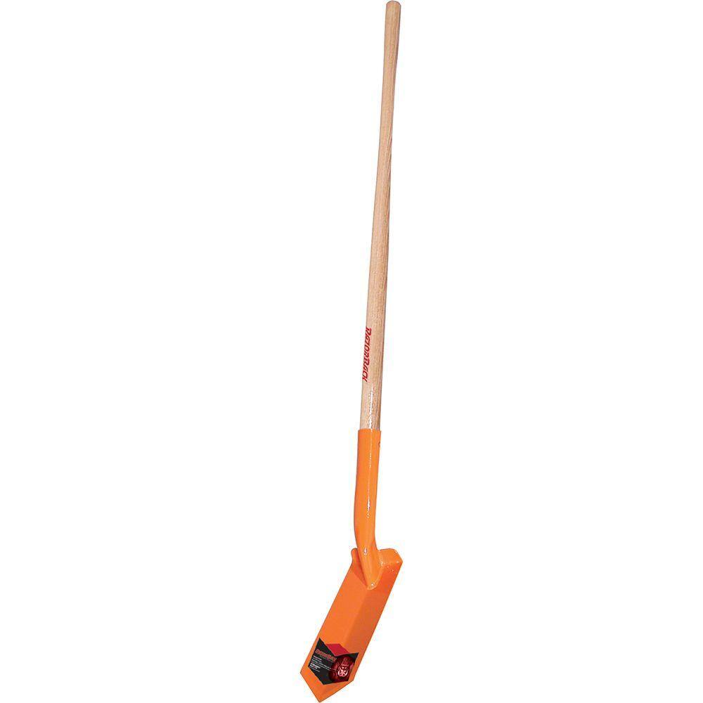 Razor-Back 48 in. Wood Handle Trenching Shovel 47024