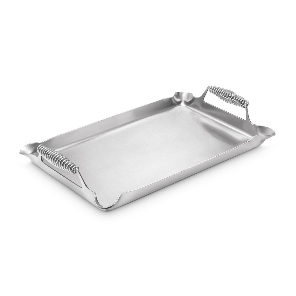 Crown Verity 21 X 14-Inch Stainless Steel Griddle Plate W/ Handles