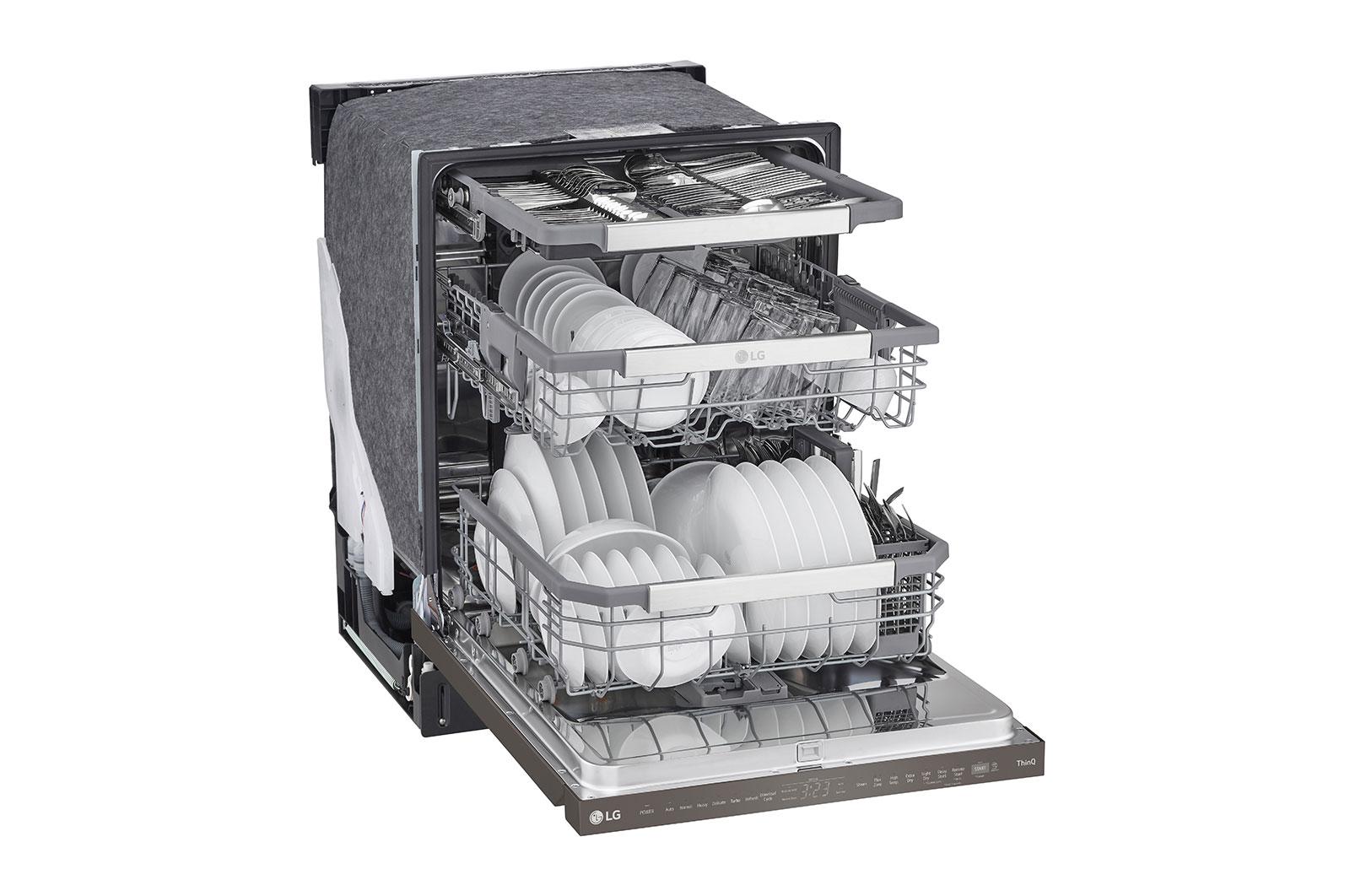 Lg LDPS6762D Smart Top Control Dishwasher With Quadwash® Pro, Truesteam® And Dynamic Dry®