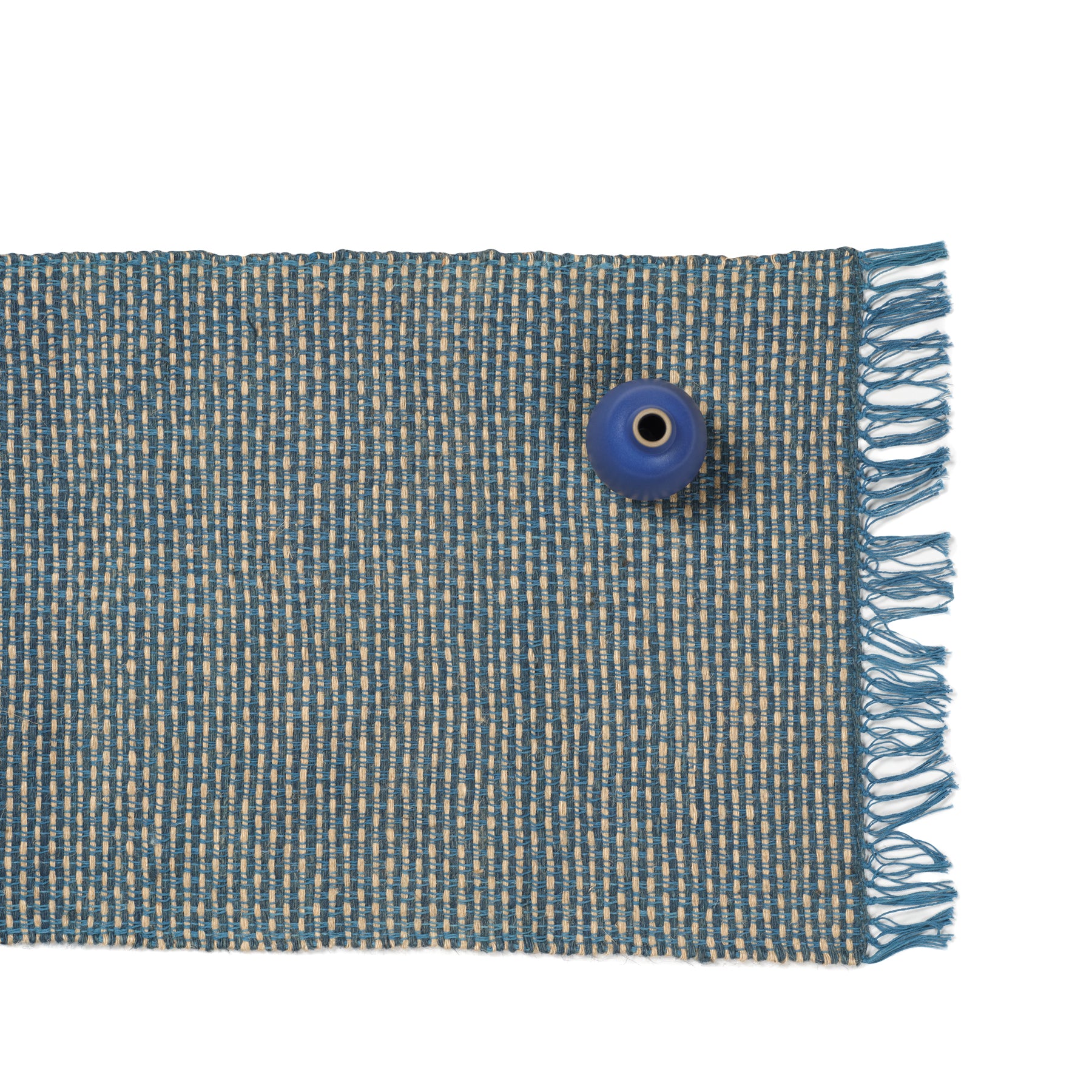 Alexandra Table Runner in Indigo