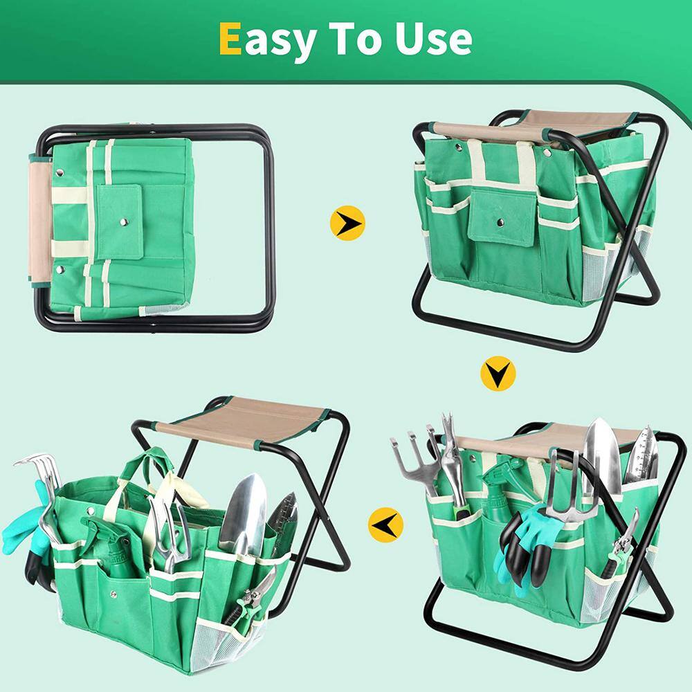 9-Piece All-in-One Garden Tool Set B08CTG3S7C