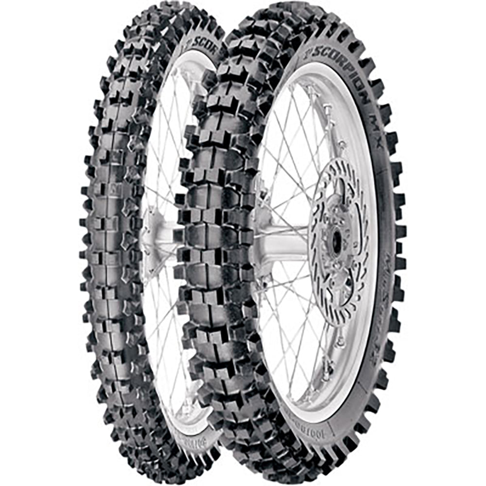 Pirelli Scorpion Mx 32 Soft To Mid Terrain 80/100x12 Compatible With Kawasaki KLX110R 2021