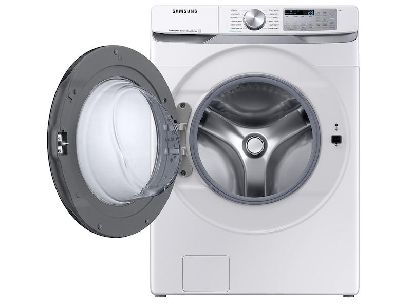 Samsung WF45B6300AW 4.5 Cu. Ft. Large Capacity Smart Front Load Washer With Super Speed Wash In White