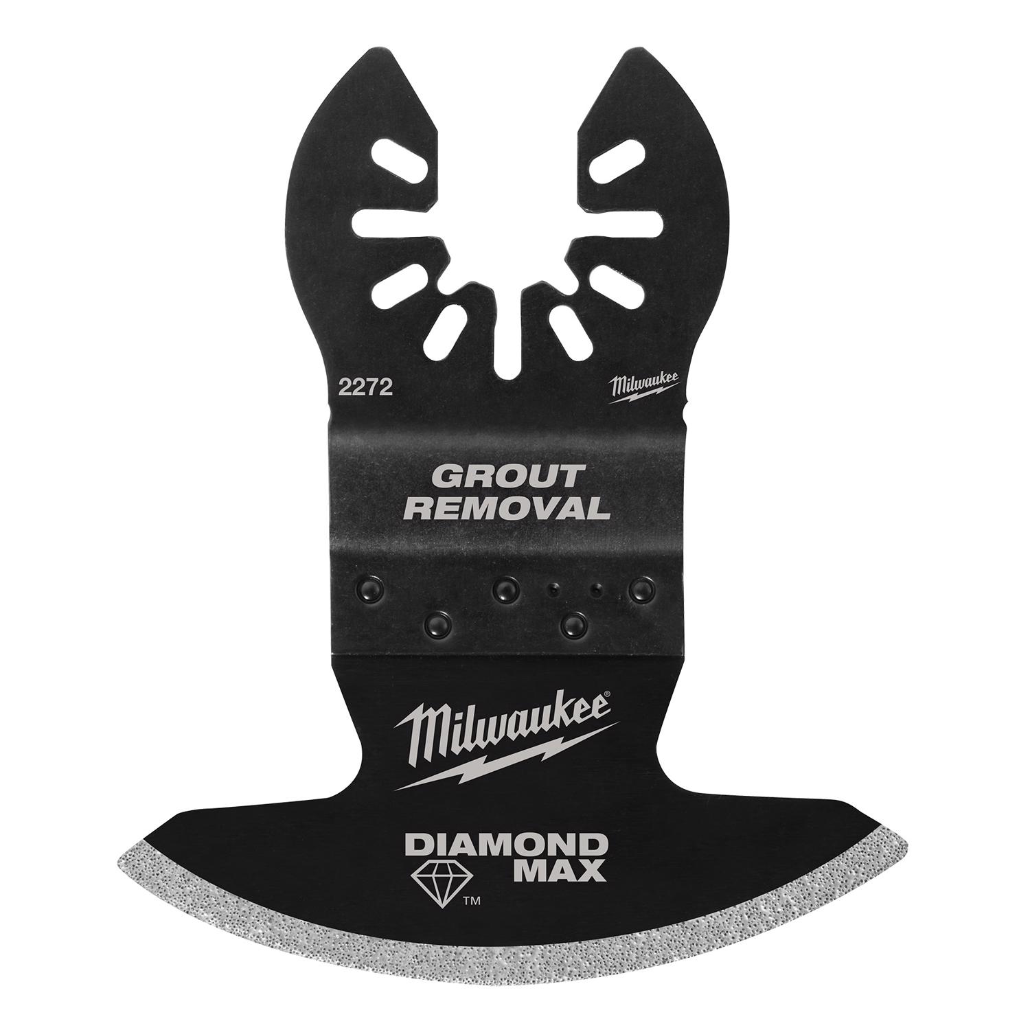 MW 3.88 in. L X 0.5 in. W Diamond Grit Open-Lok Contoured Boot Grout Removal Blade 1 pk