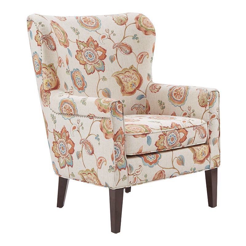 Madison Park Halford Wingback Accent Chair