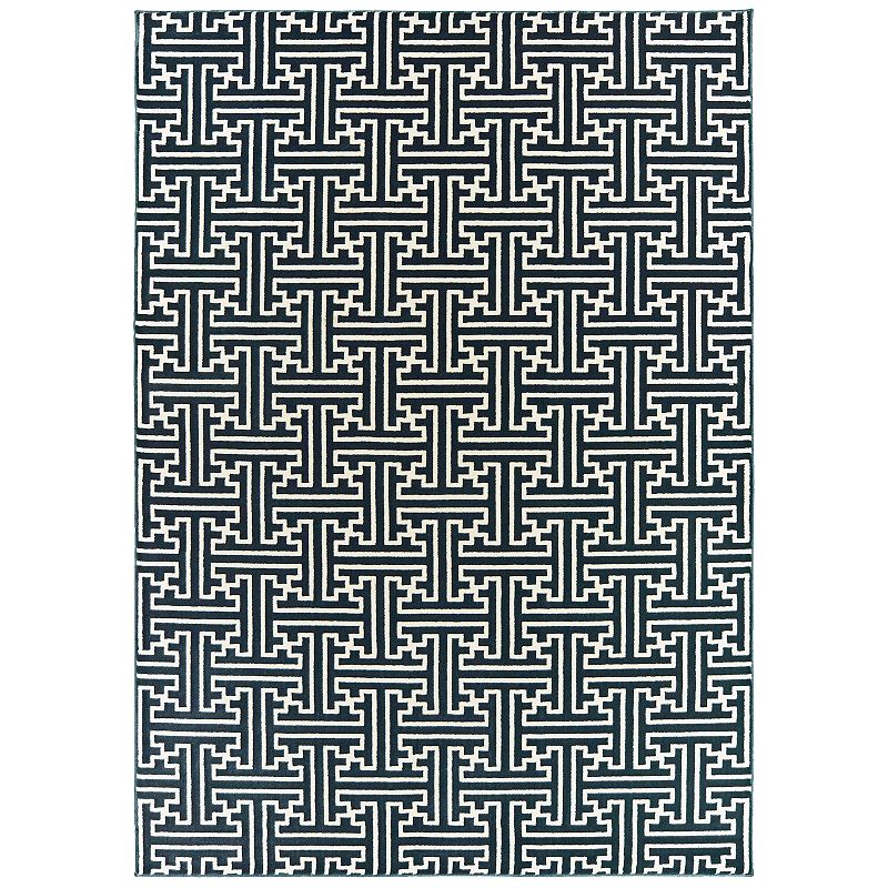 StyleHaven Brody Textured Geometric Rug