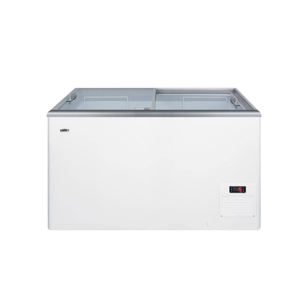 Summit Appliance 11.7 cu. ft. Manual Defrost Commercial Chest Freezer in White NOVA35W