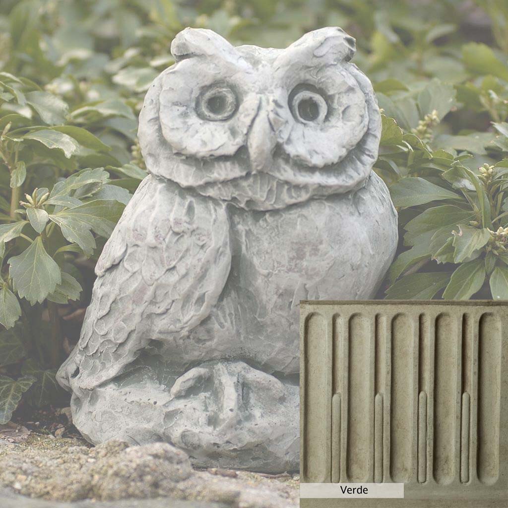 Campania International Merrie Little Owl Statue