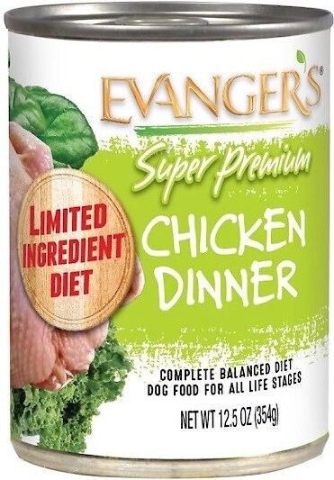 Evanger's Super Premium Chicken Dinner Grain-Free Canned Dog Food