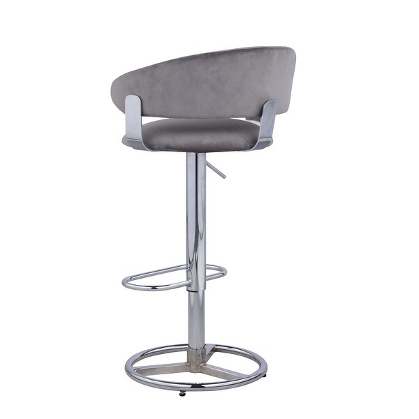 Somette Contemporary Height-Adjustable Stool