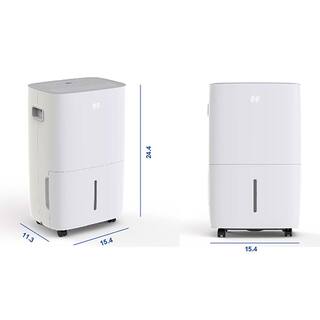 JHS 50-Pint DOE Dehumidifier with Built-in Pump D026B-50PTP