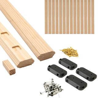 ProWood 6 ft. Southern Yellow Pine Routed Rail Kit with SE Balusters 447297