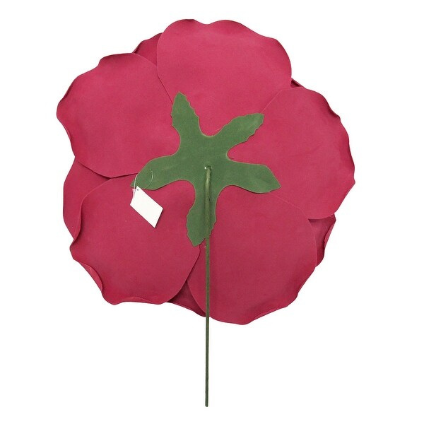 Set of 2 Large Foam Rose Stem Wall Decor Backdrop Art Crafts 20in