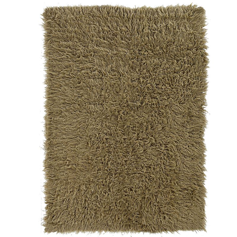 Linon 3A Flokati Shag Wool Rug