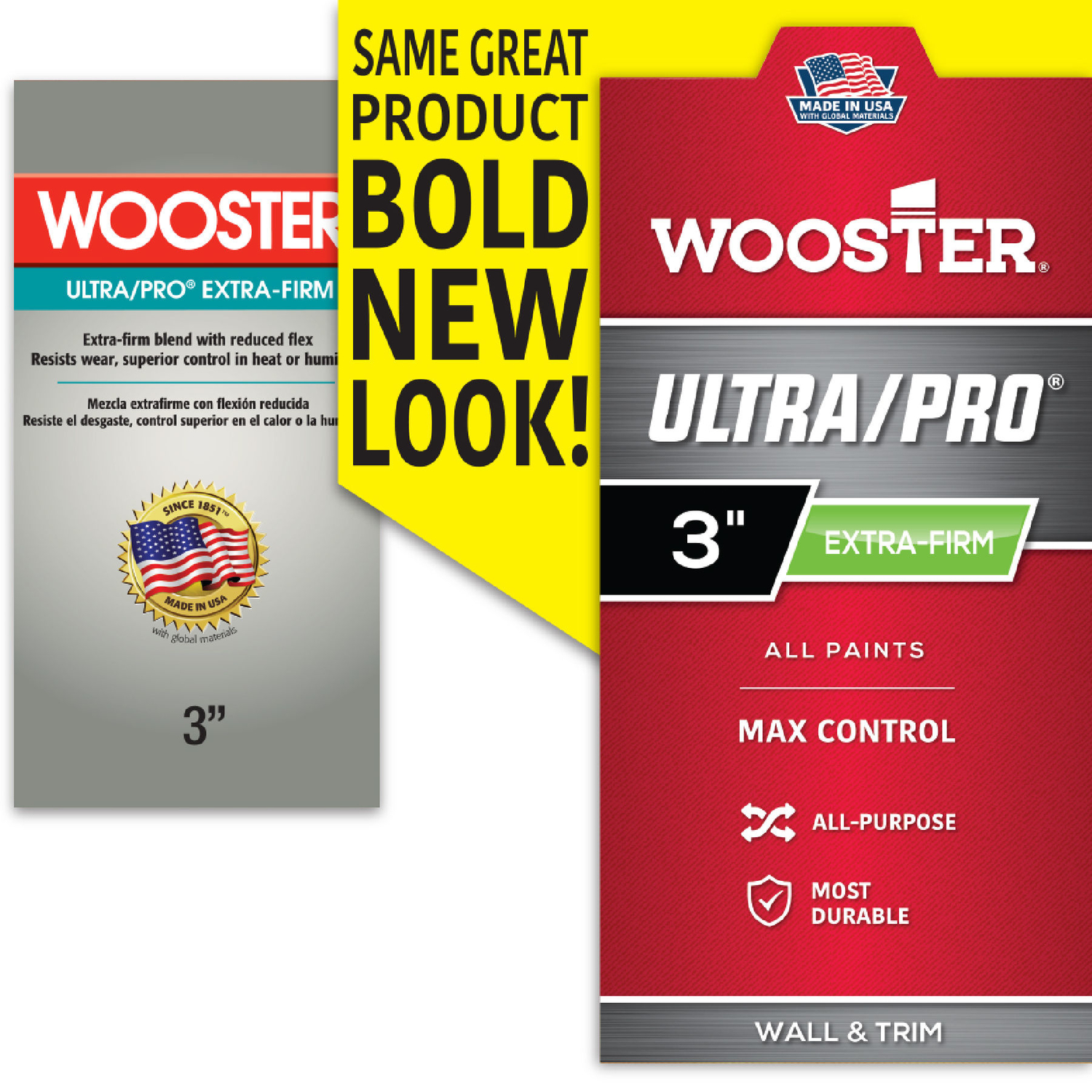 Wooster Ultra/Pro 3 in. Chiseled Paint Brush