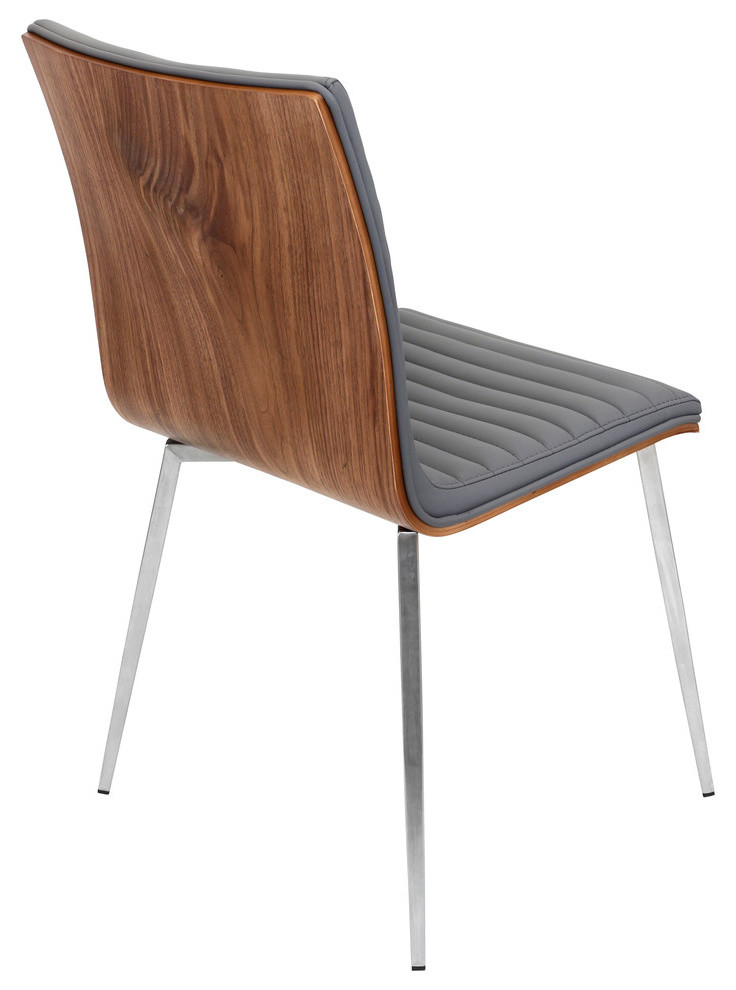 Mason Swivel Chair  Set of 2   Midcentury   Dining Chairs   by LumiSource  Houzz