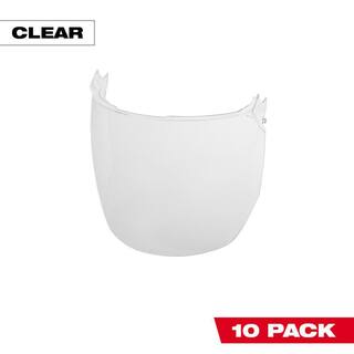 MW BOLT Fog Free Clear Full Face Replacement Shields (10-Pack) 48-73-1441