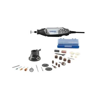 Dremel 3000 Series 1.2 Amp Variable Speed Corded Rotary Tool Kit with Rotary Tool WorkStation Stand and Drill Press 3000125H+22001