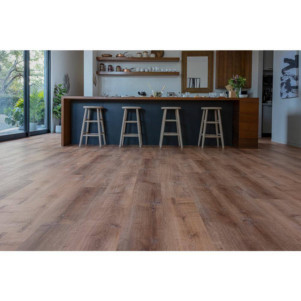 Lifeproof Fresh Oak 22 MIL x 8.7 in. W x 48 in. L Click Lock Waterproof Luxury Vinyl Plank Flooring (20.1 sqftcase) I96711LP