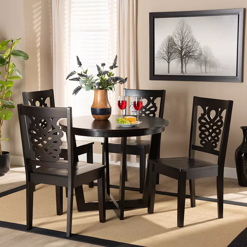 Baxton Studio Salida Dining 5-piece Set