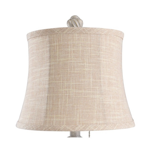 Cameron Table Lamp Antique White Stylecraft