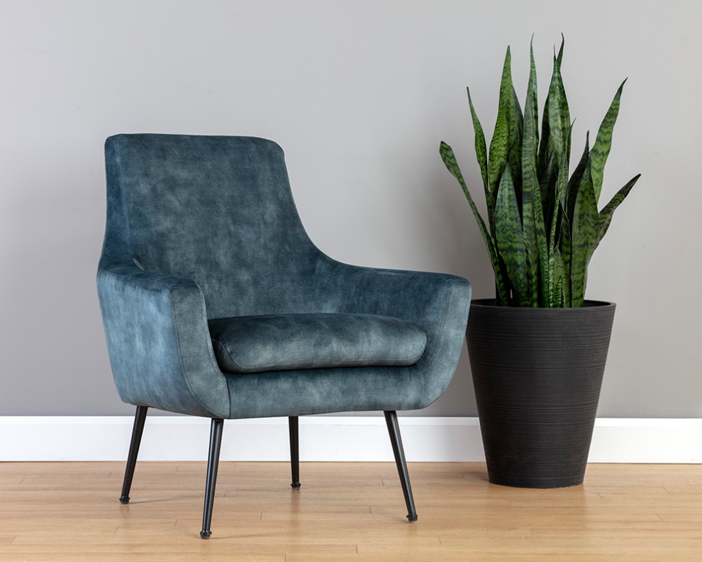 Aletta Lounge Chair   Midcentury   Armchairs And Accent Chairs   by Sunpan Modern Home  Houzz