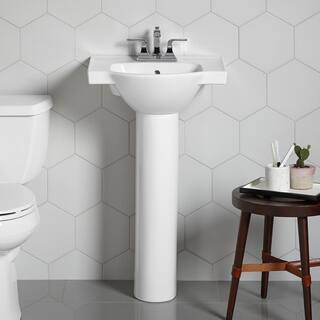 KOHLER Veer Vitreous China Pedestal in White K-R5246-0