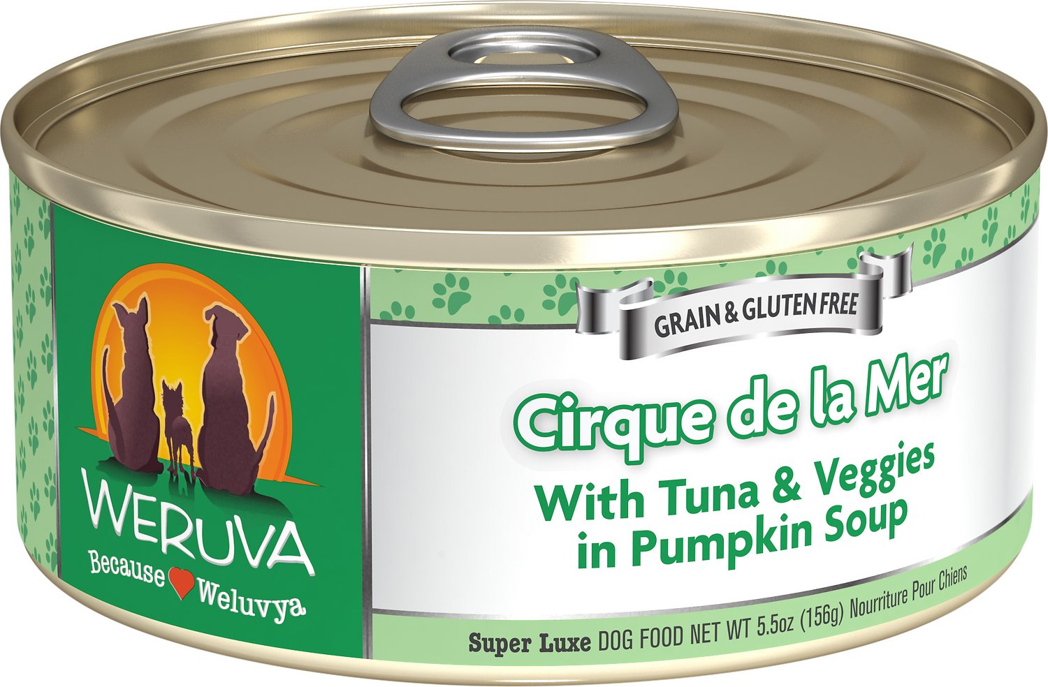 Weruva Cirque De La Mer With Tuna and Veggies In Pumpkin Soup Grain Free