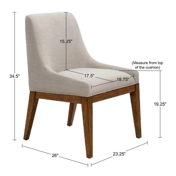 Frank Upholstered Dining Chair (Set of 2) B0351185...