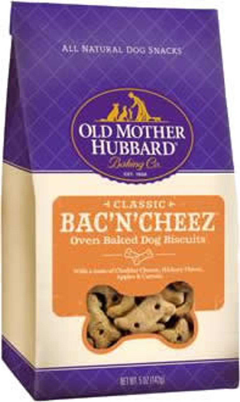 Old Mother Hubbard Bacon n' Cheese Large Dog Biscuits， 3 Lb.