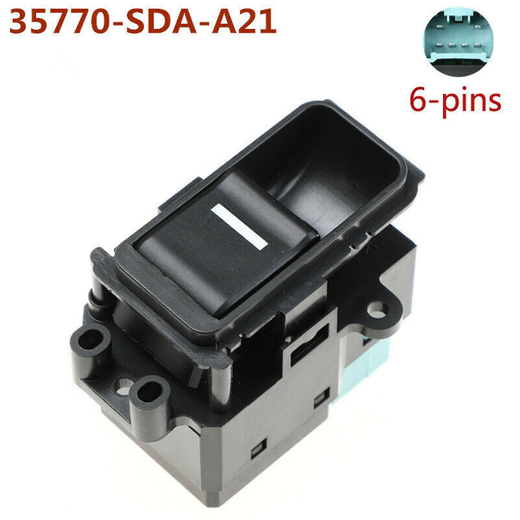 Power Window Switch Rear Left / Right Fit For Accord 03-07 35770-sda-a21