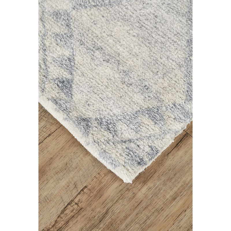 Weave and Wander Bahar Diamond Hand-Knotted Wool Rug