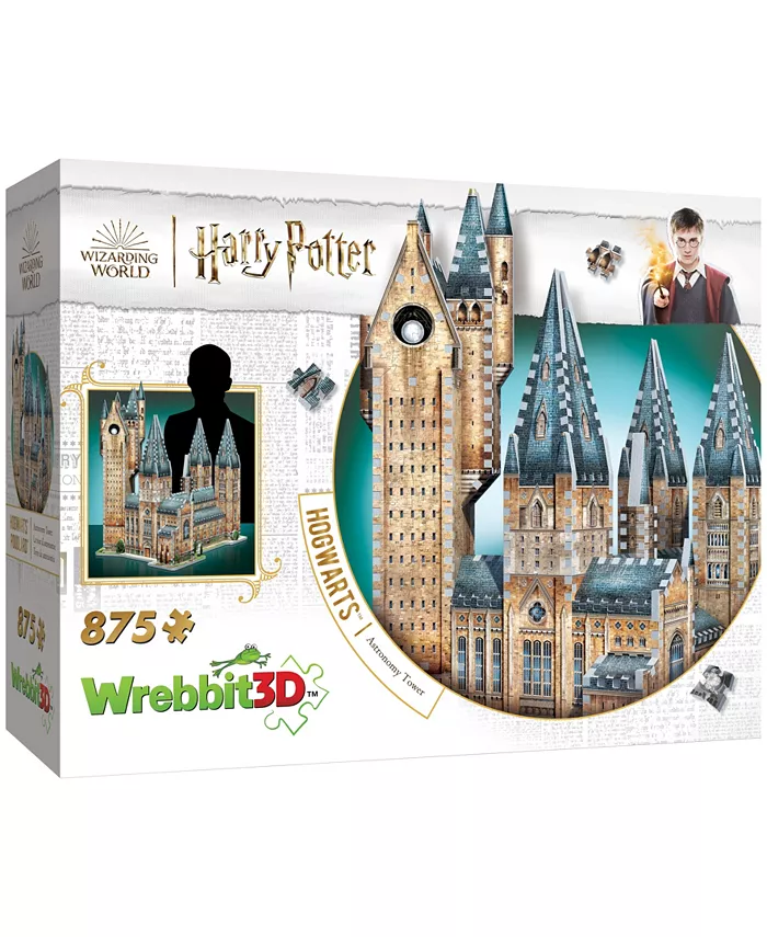 University Games Wrebbit Harry Potter Collection Hogwarts Castle 2 3D Puzzles Great Hall and Astronomy Tower  1725 Pieces