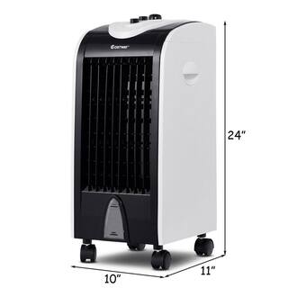 Costway 500 CFM 3-Speed Portable Evaporative Cooler Fan EP23667