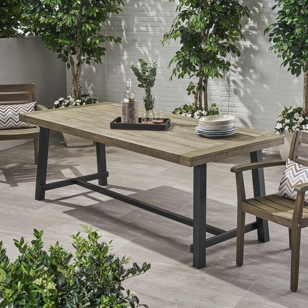 Carlisle 79in Outdoor Garden Table