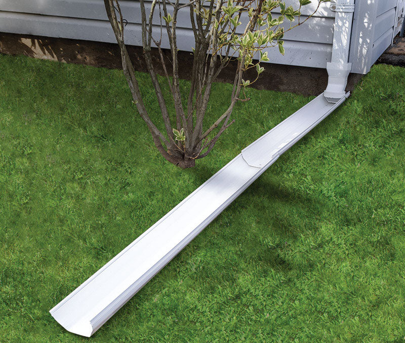 DOWNSPOUT EXTDR 3-6'WHT