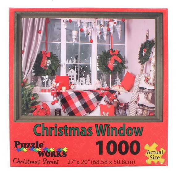 JPW JPW 80802WIND C Christmas Window 1000 Piece Ji...