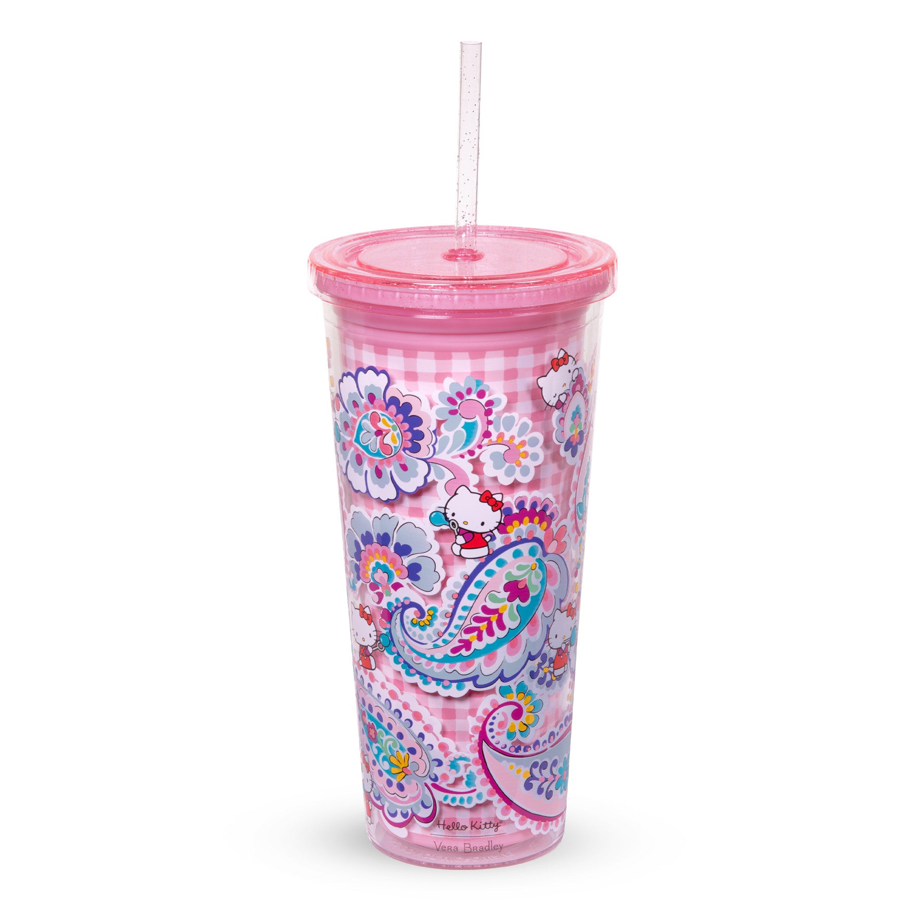 Hello Kitty? Double Wall Tumbler with Straw