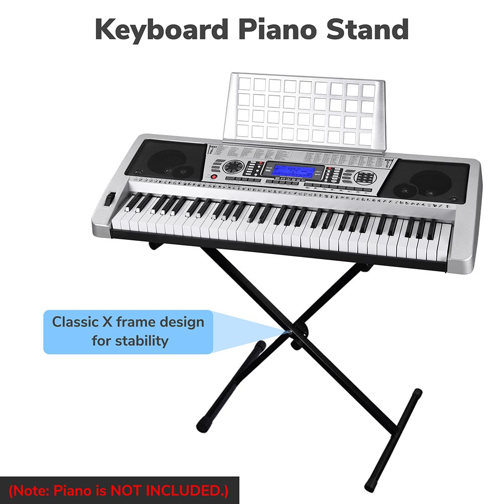 Yescom Musical Keyboard Stand Portable X-Style Adjustable