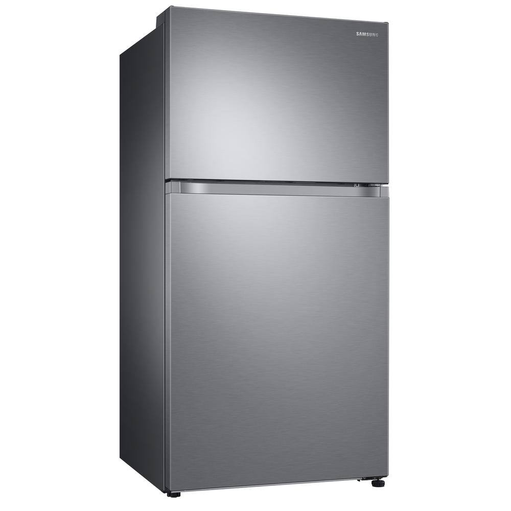  33 in. 21 cu. ft. Top Freezer Refrigerator with FlexZone and Ice Maker in Fingerprint-Resistant Stainless Steel RT21M6215SR