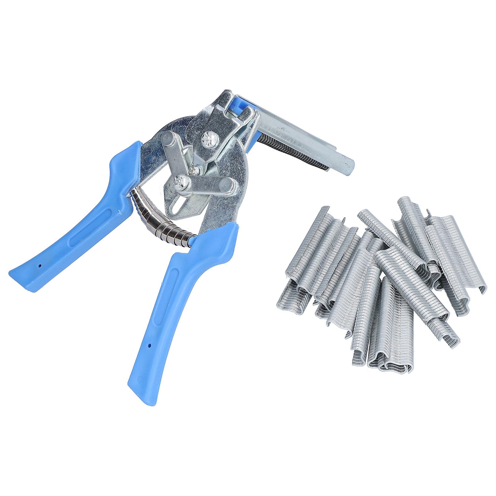 Hog Ring Pliers Kit Semi Automatic Convenient M Nail Pliers For Chicken Cage Pigeon Cage Rabbit Cage Fox Cage