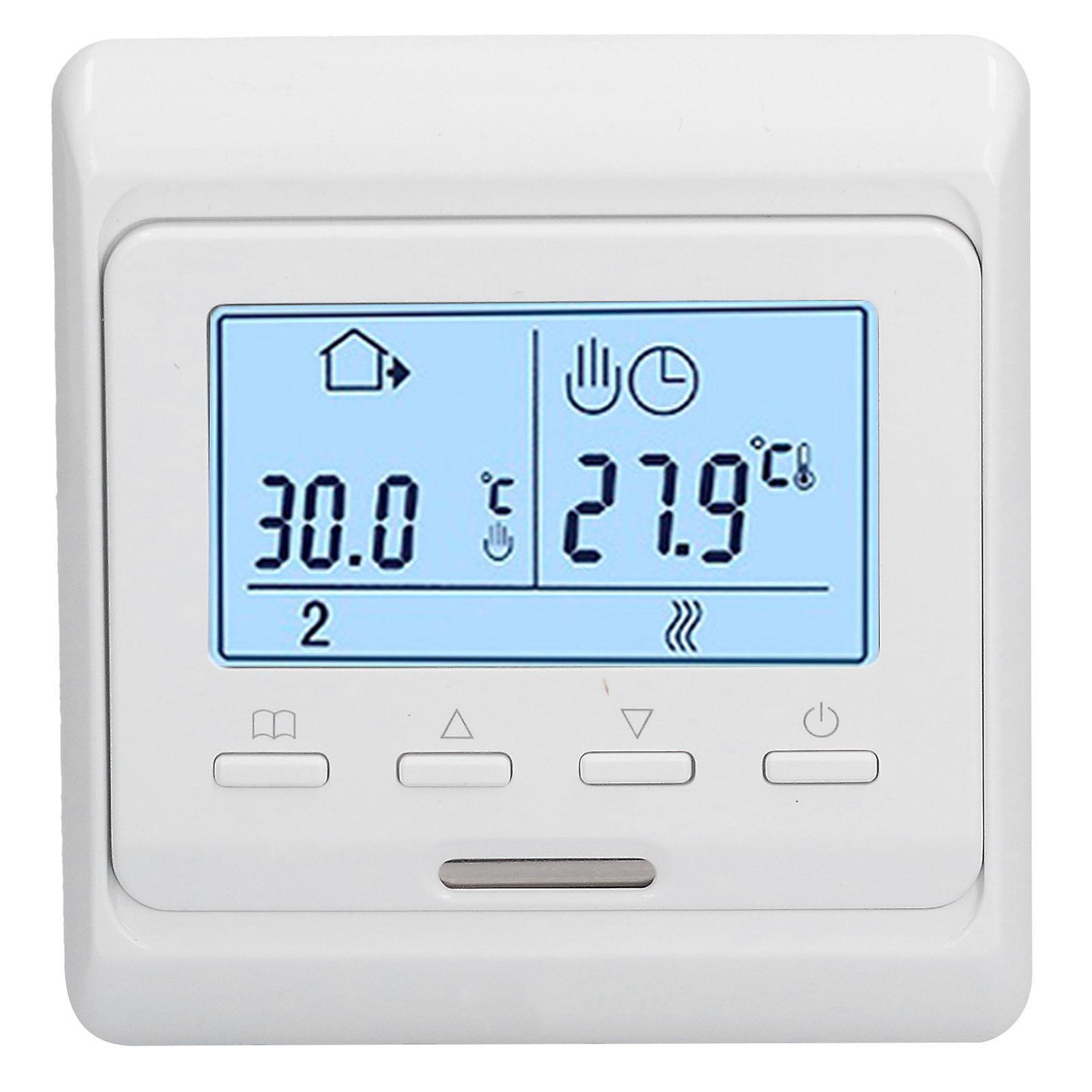 Me5503 Programmable Thermostat Lcd Smart Thermostat For Floor Heating Water Heating