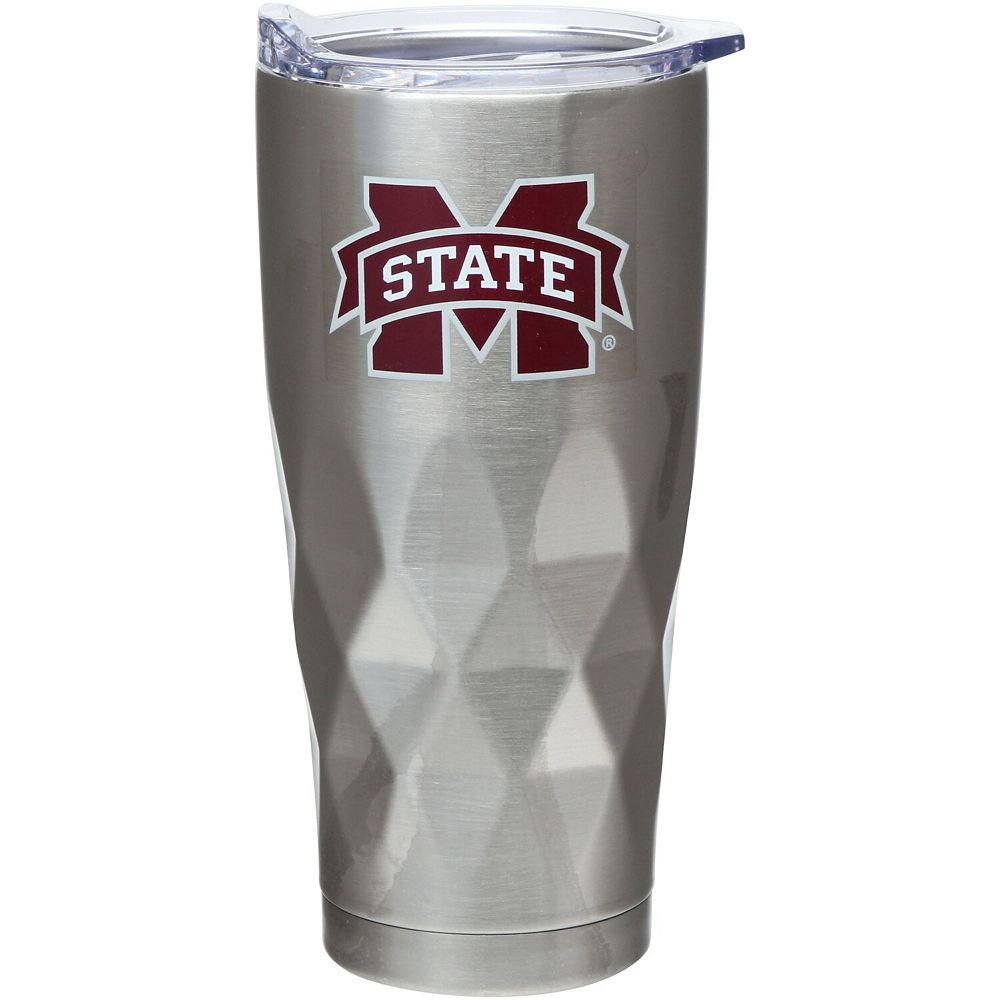 Mississippi State Bulldogs 22oz. Diamond Bottom Stainless Steel Tumbler