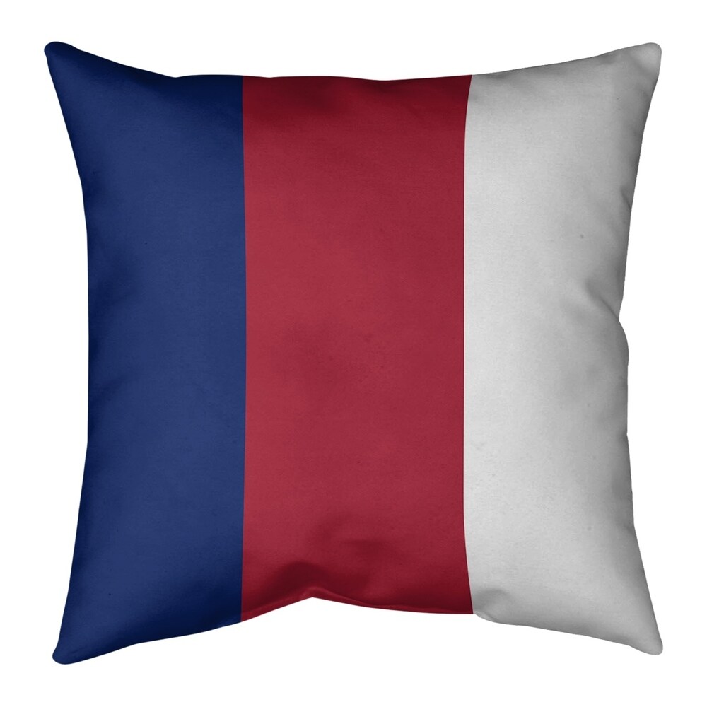 New York New York Big Football Stripes Pillow (Indoor/Outdoor)