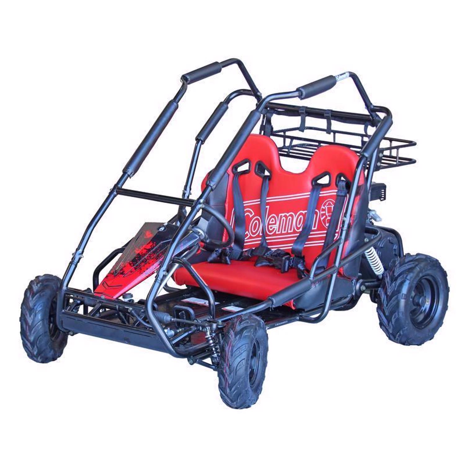 Coleman Powersports Unisex Go-Cart Black