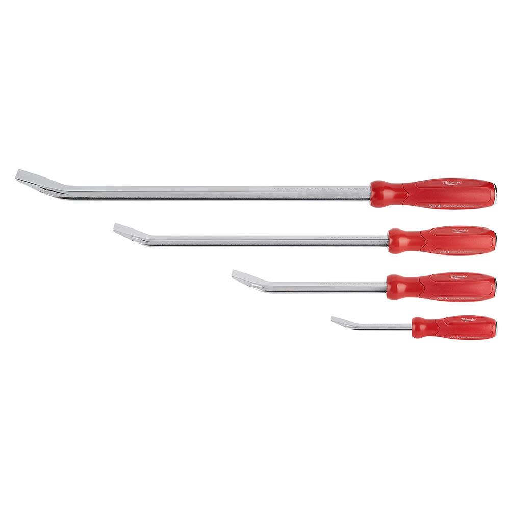 Milwaukee 4-Piece Pry Bar Set 48-22-9214 from Milwaukee